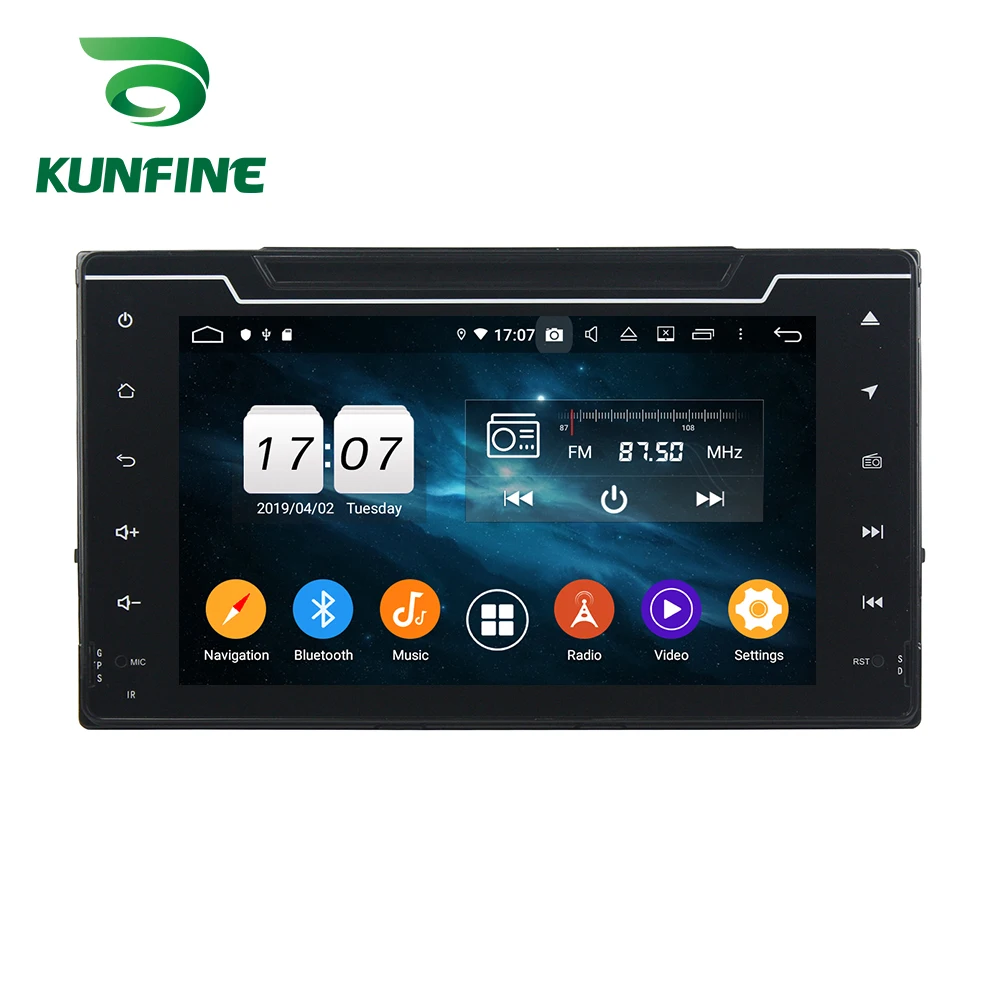 Android 9,0 Восьмиядерный 4 Гб ОЗУ 64 Гб ПЗУ автомобильный DVD gps мультимедийный плеер стерео для Toyota COROLLA- радио головное устройство