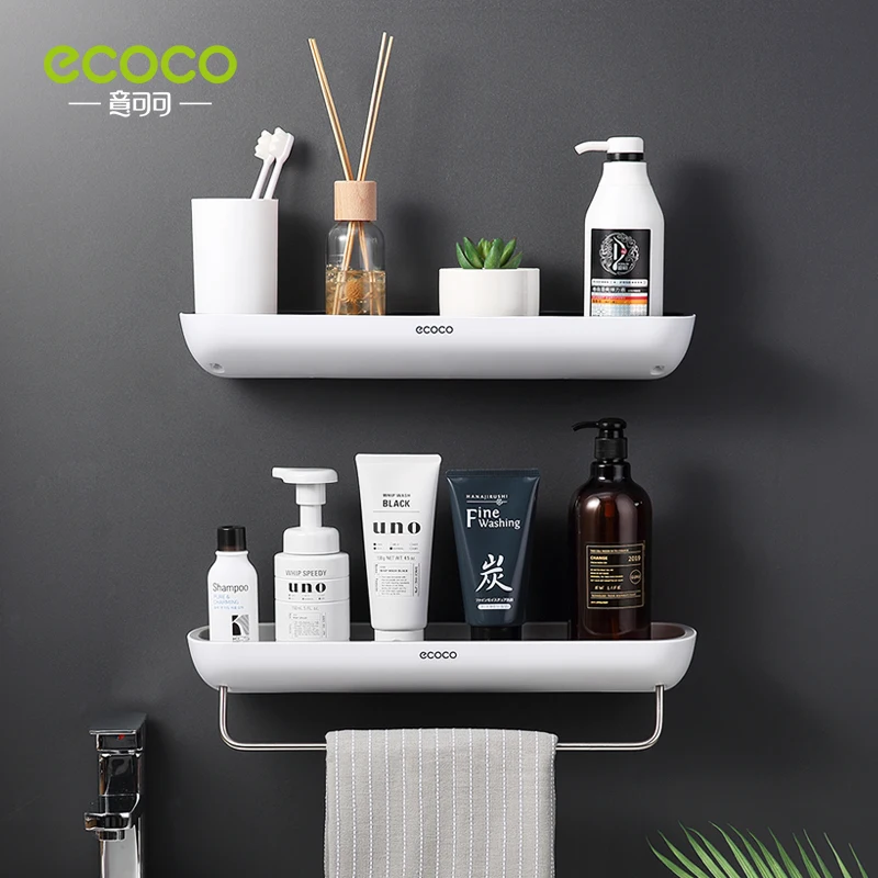 Ecoco Bathroom Storage Shelf Shower  Bathroom Shelves Organizer - Bathroom  Shelf - Aliexpress