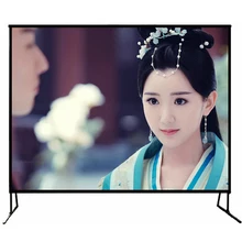 

250" inch 4:3 Format modern and fashion Fast Fold Screen(front&rear fabric)