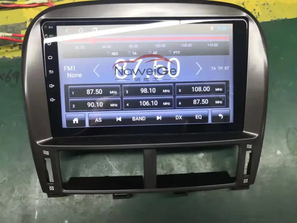 NaweiGe 9 дюймов Автомобильный dvd-плеер на основе Android gps навигация автомобиля аудио Радио стерео для Lexus LS430/XF30/4500/Toyota Celsior 1997-2006
