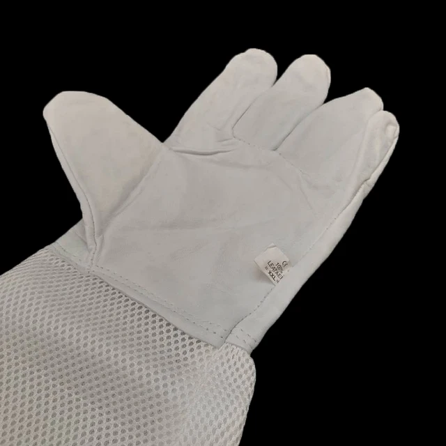 1Pair Méhészeti Védelem Kesztyűsbőr Lélegző Puha, Hosszú Ujjú Méhész Anti Harapás Méheszközök Professzionális Kellékek - Image 5