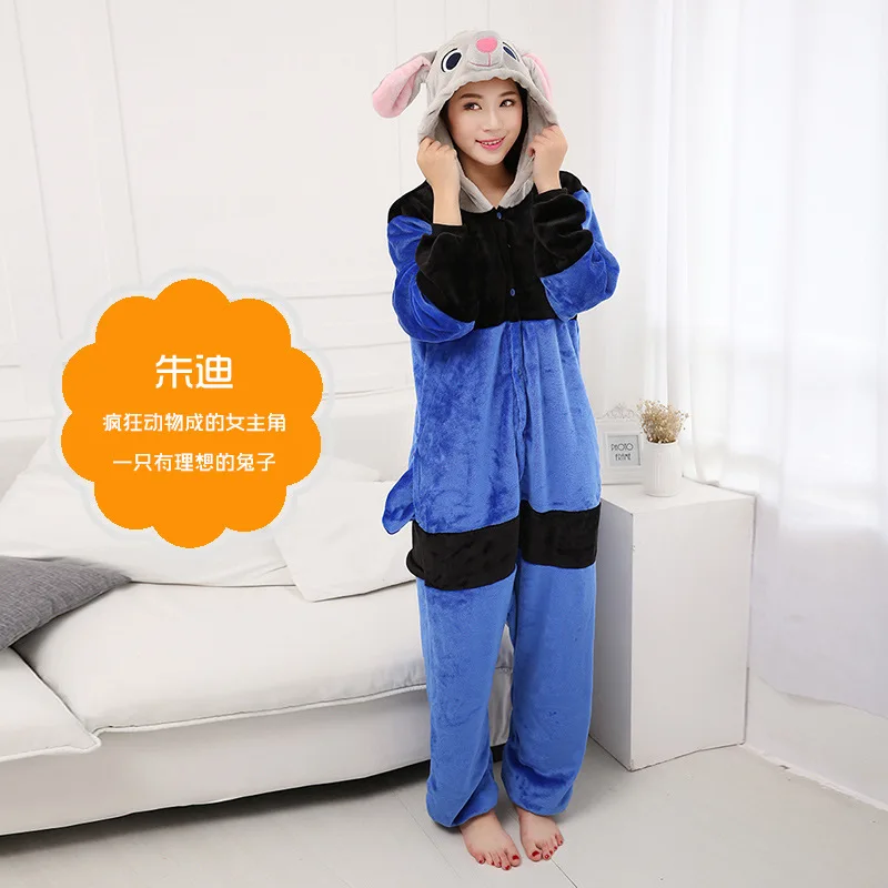 Judith Laverne Hopps Judith Laverne Hopps Kigurumi костюмы для косплея для мужчин wo Мужчин Мультфильм ник Уайльд комбинезон Железный человек комбинезоны динозавр пижамы Косплей - Цвет: Judith Laverne Hopps