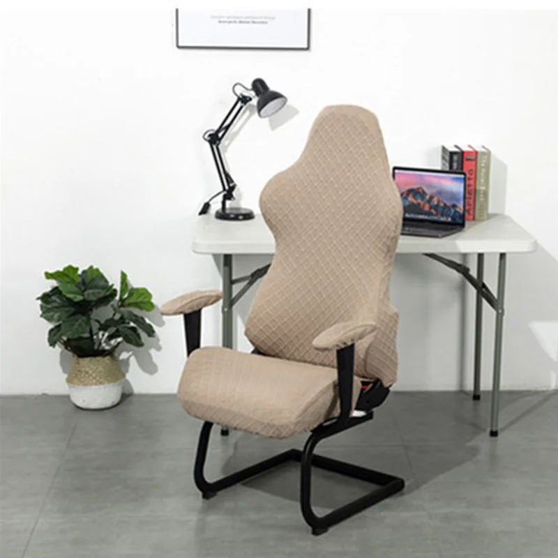 Spandex Stretch Computer Chair Cover Elastic Home Office Chairs Seat Case 