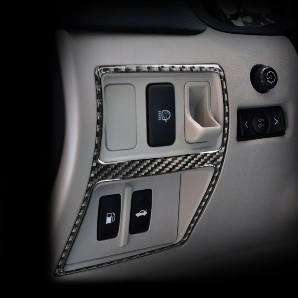 Замена для Lexus IS250 300 350C 2006-2012 панель из углеродного волокна наклейка для автомобиля Стайлинг панель переключения передач