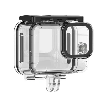 

50M Waterproof Protective Case Diving Housing Cover for Go-Pro Hero 9 Black M5TB
