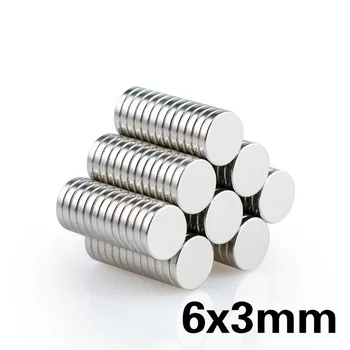 

Magnet N52 Dia 6x3 Mm Hot Round Magnet Strong Magnets Rare Earth Neodymium Magnet Magnes Neodymowy Rare Earth Magnet