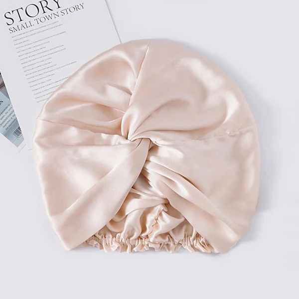 100% Mulberry Silk Sleep Cap Night 
