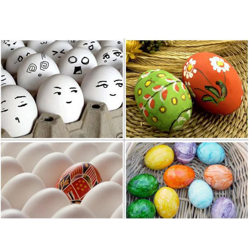 1 шт. DIY Имитация деревянных яиц ролевые игры игрушка кухня еда яйца расписные каракули яйца играть шутка творческие подарки игрушки для детей