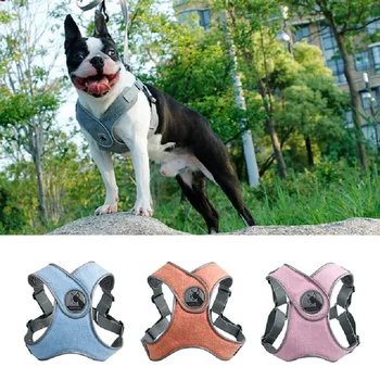 

No Pull Dog Harness Reflective Pet Harness for Small Medium Dogs Breathable Protective Dog Harness Vest Easy Control