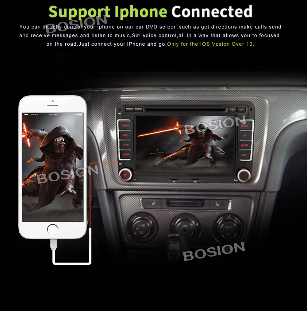 Perfect 2 din For Skoda/Seat/ For Volkswagen Passat/POLO/GOLF cassette player recorder android 9.0 GPS WIFI BT Steering wheel control 22