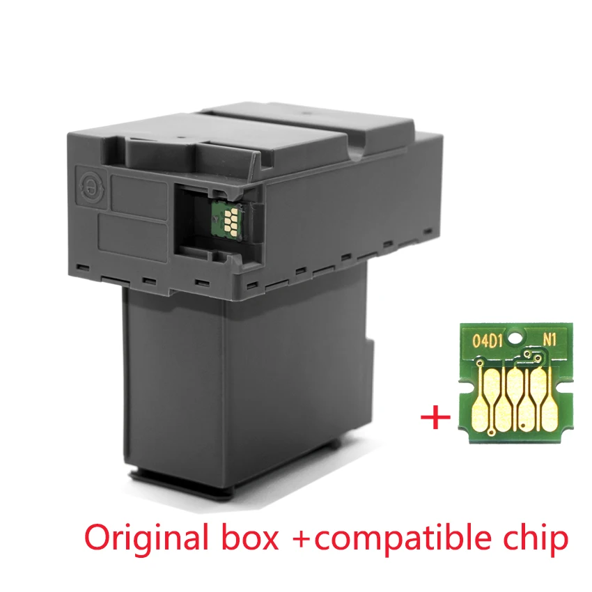 C13T04D100 T04D100 EcoTank чернил коробка для Epson XP-5100 L6160 L6171 L6170 L6190 ET-2700 ET-2750 ET-4750 ET-3700 ET-3750 - Цвет: C