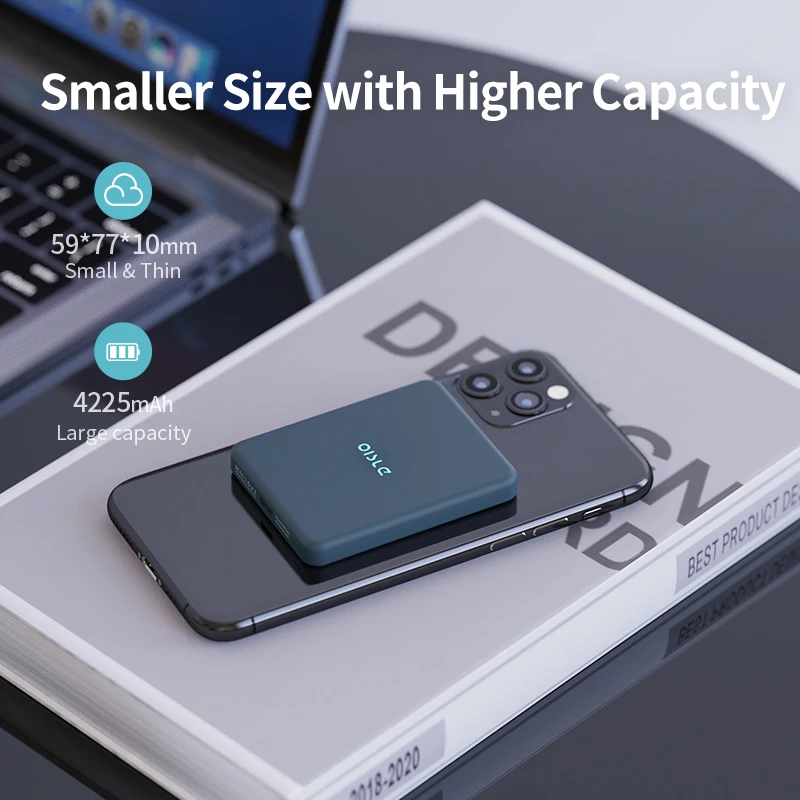 OISLE 4225 Magsafe Wireless Power Bank Portable, 44 OFF