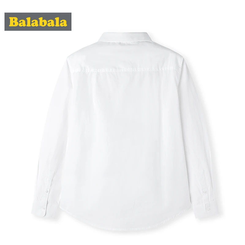 Balabala Kiddie/милая блузка с вышивкой для девочек г. Летние хлопковые рубашки с длинными рукавами повседневные топы принцессы