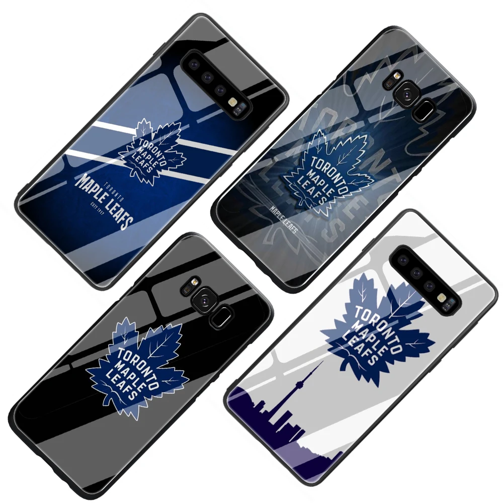 EWAU Торонто Мэйпл Лифс закаленное Стекло чехол для телефона для samsung S7 край S8 S9 S10 Note 8, 9, 10, плюс A10 20 30 40 50 60 70