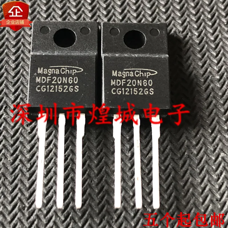 

10 шт. MDF20N60 TO-220F 600V 20A 5