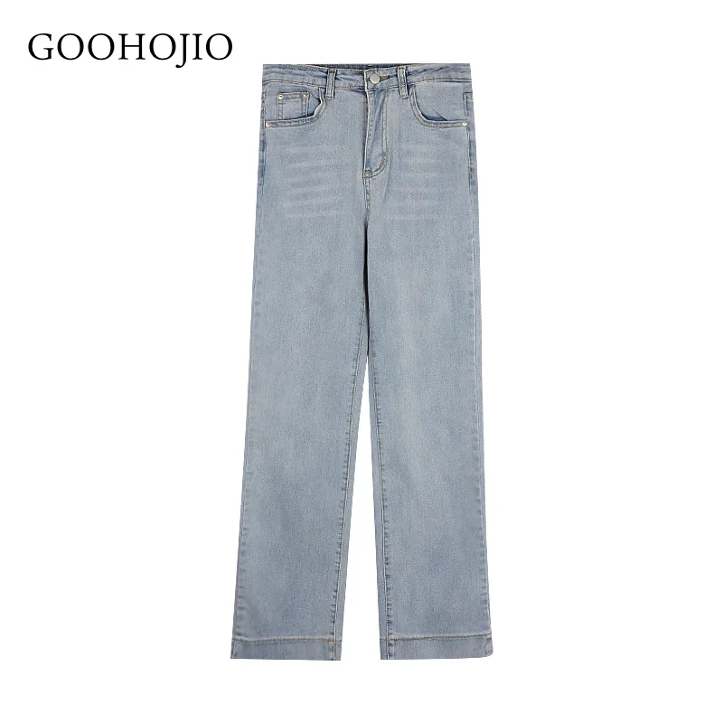 

2021 High Waist Regular Comfortable Jeans for Women Plus Size Fashionable Casual Straight Pants Mom Jeans Washed Boyfriend Jeans