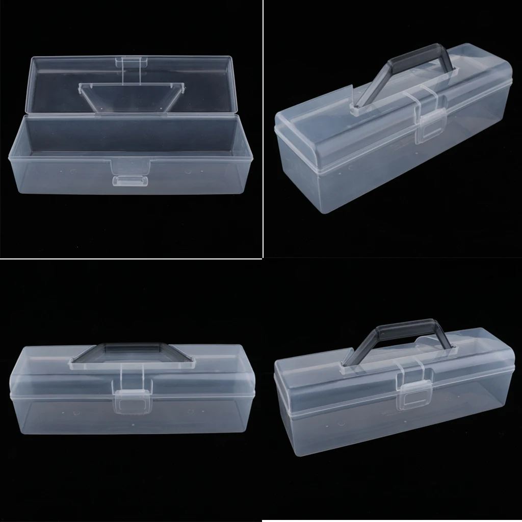 4pieces 1:6 Doll Plastic Storage Container Organizer for Blythe Licca Accessories