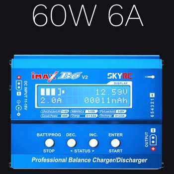

SKYRC iMAX B6 V2 Changer for RC hobbyists LiPo / LiFe / Li-Ion / LiHV / NiMH / NiCd / Pb Batteries