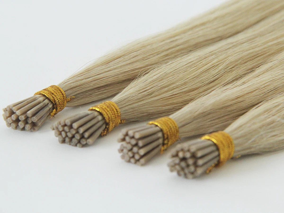 Human Natural Hair I-tip Hair Extension 20 Inches 50 Strands
