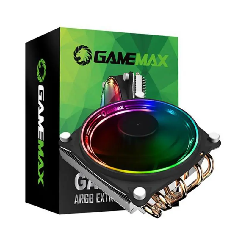 

2019Newest Radiator Desktop Computer Mute Temperature Control 5 Copper Tube Press Type CPU Cooler