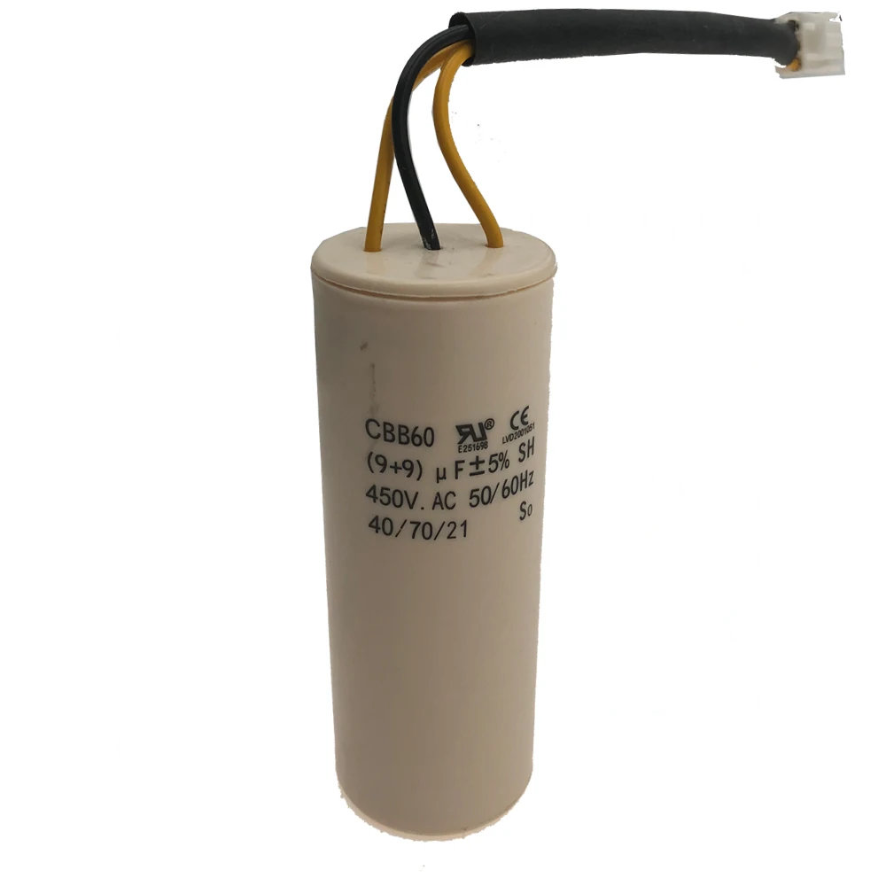 Automatic Parking Barrier Vehicle Access Boom Barrier Gate Circuit Board Controller Motor Capacitor CBB60 450V.AC 50/60Hz (9+9)uF &plusmn;5% 35*95mm