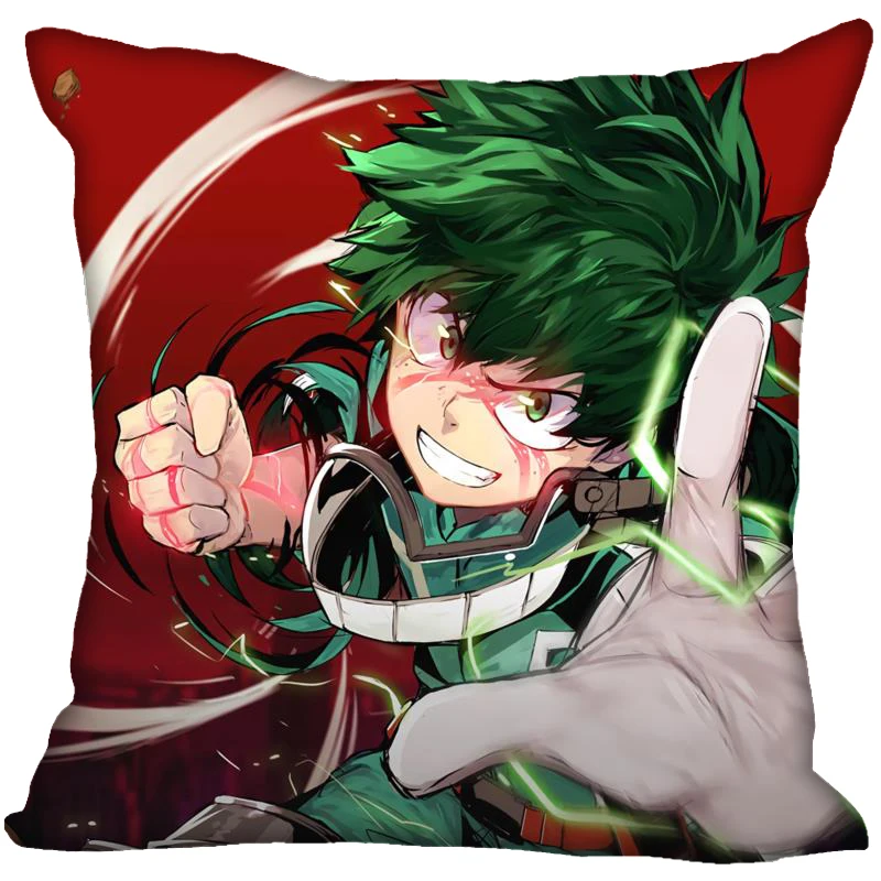 Декоративная Наволочка на заказ BOKU no Hero Academy квадратная Наволочка на молнии 35X35,40x40,45x45 см(одна сторона - Цвет: 23