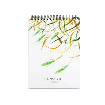 

1PC Cute A4 Sketchbook Children's Drawing Art Book Student Spiral Sketchbook Upturned Coil Hand Painting Picture Book Office