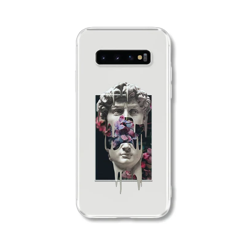 Художественные картины Рождение Венеры чехол для телефона samsung S8 S9 S10 Plus S10E 5G Мона Лиза Ван Гог Забавный Чехол для S6 S7 Edge
