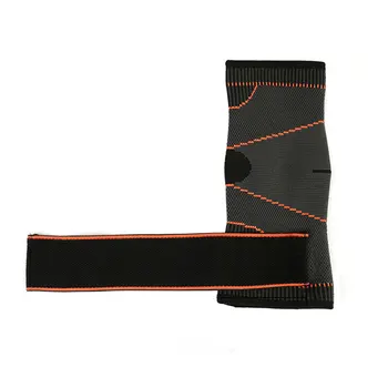 

1pc Pain Relief Outdoor Elastic Foot Wrap Safety Support Sport Bandage Running Compression Ankle Brace Protective Adjustable