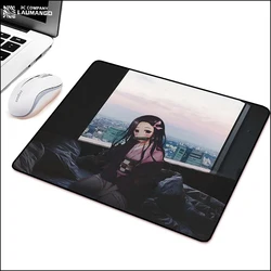 Demônio slayer kimetsu não yaiba almofada sobre a mesa acessórios do computador mousepad anime mouse esteiras xxl ponto deskpad gaming computador esteira