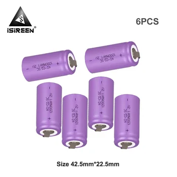 

Subc Ni CD Cell 1.2V 1200mAh DIY Rechargeable SC Ni-CD Power Tool Battery Packs 6.0V 7.2V 9.6V 12V Electric Toys Laser Pointer