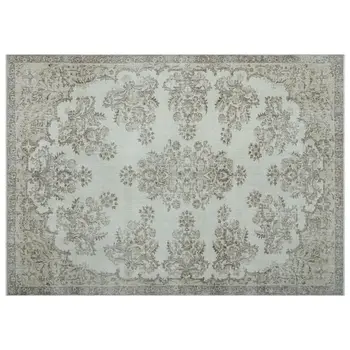 

Handmade Beige Vintage English English Area Rug 213x296 Cm-6'12''X9'9''