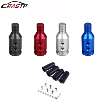 

RASTP-JDM Racing Universal Aluminum Shift Knob Adapter for Non Threaded Shifter BMW Mini Shifter M12x1.25mm/M10x1.5mm RS-SFN057