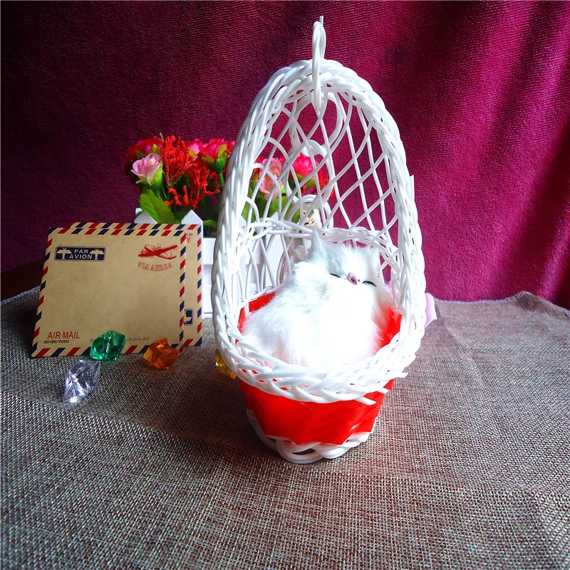 Подвесная корзина кошка будет называть игрушку кошка украшение модель кошка мягкое украшение мяу называется кошка пластиковая унисекс