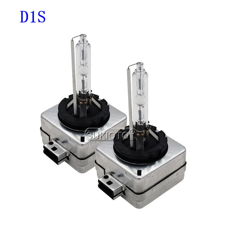 SUKIOTO 2PCS 35W D1S D3S Xenon HID Car Headlight Bulb Metal 55W Xenon D1R D3R Auto Headlamp Bulb 4300K 5000K 6000K 8000K (4)