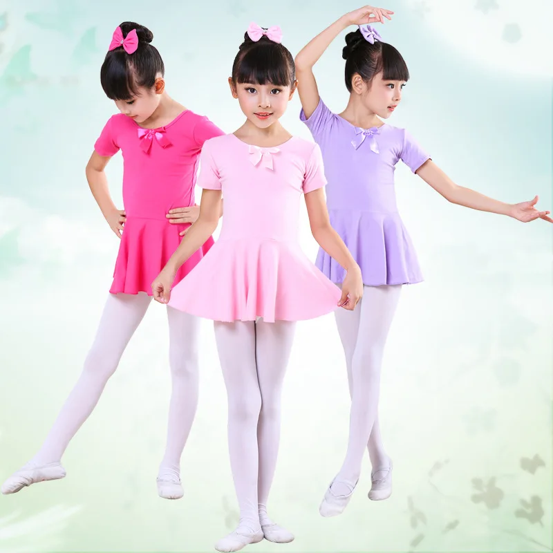 

New Style Children Lycra Women's Latin Exercise Clothing Dance Class Training Costume Grading Test Suit Shapewear Performance Co