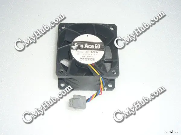 Для DELL PowerEdge R720 R720xd R820 02MCD6 2MCD6 SanAce60 XF-42494 4Pin Сервер вентилятор охлаждения