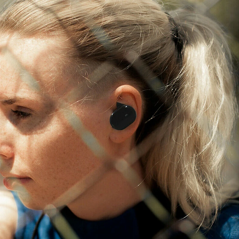TWS Bluetooth V5.0 Беспроводные спортивные стерео мини наушники сенсорный светодиодный дисплей водонепроницаемые наушники с шумоподавлением игровая гарнитура