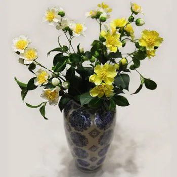 

Artificial Camellia Laura Rose Wedding Home Decorative Bouquet Table Coffee Table Small Flowers Artificial Flowers Artificial Fl