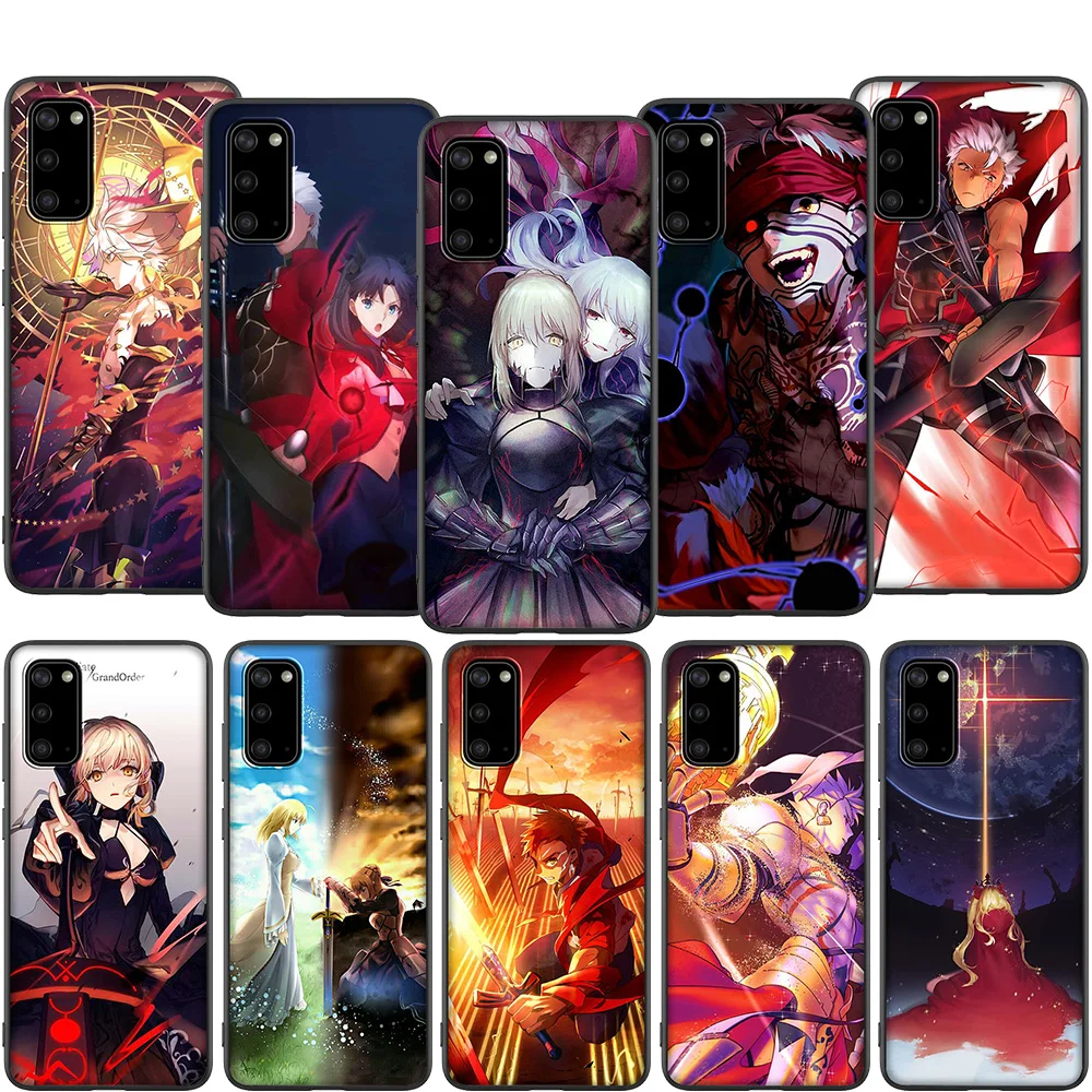 Lavaza Fate Stay Night Soft Case for Samsung Note A3 A5 A6 A7 A8 A9 A10s A20s A30s A40s A50s 10 A70 8 9 J6 Plus | Мобильные телефоны