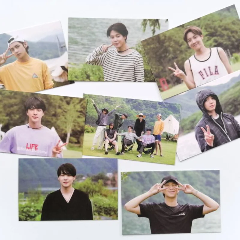Новинка 2020 Постер Kpop Bangtan Boys In The Soop Paper Card Photocard SUGA JUNGKOOK JIMIN JIN RM V J-HOPE Lomo | Дом и сад