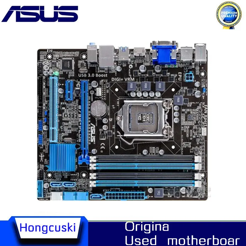 

Used for Asus B75M-PLUS Original Used Desktop Motherboard Intel B75 Socket LGA 1155 i3 i5 i7 DDR3 32G SATA3 USB3.0