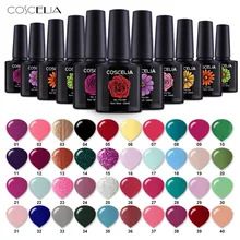 Набор гелей для ногтей COSCELIA, 20 шт./80 цветов, дополнительно, безвредный УФ-Гель-лак для ногтей, Набор лаков для ногтей, Полупостоянный светодиодный гель для ногтей