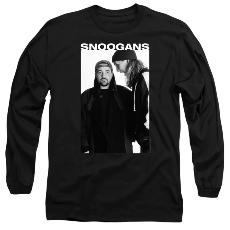 Jay And Silent Bob Snoogans sous license Adulte Chemise Manches Longues | Мужская одежда