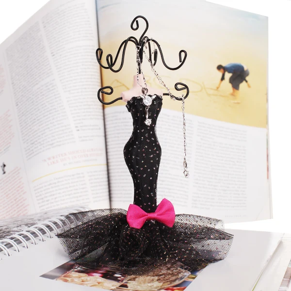 

Mermaid Dress Mannequin, High Heel Shoe Earrings Rings Jewellery Holder Display