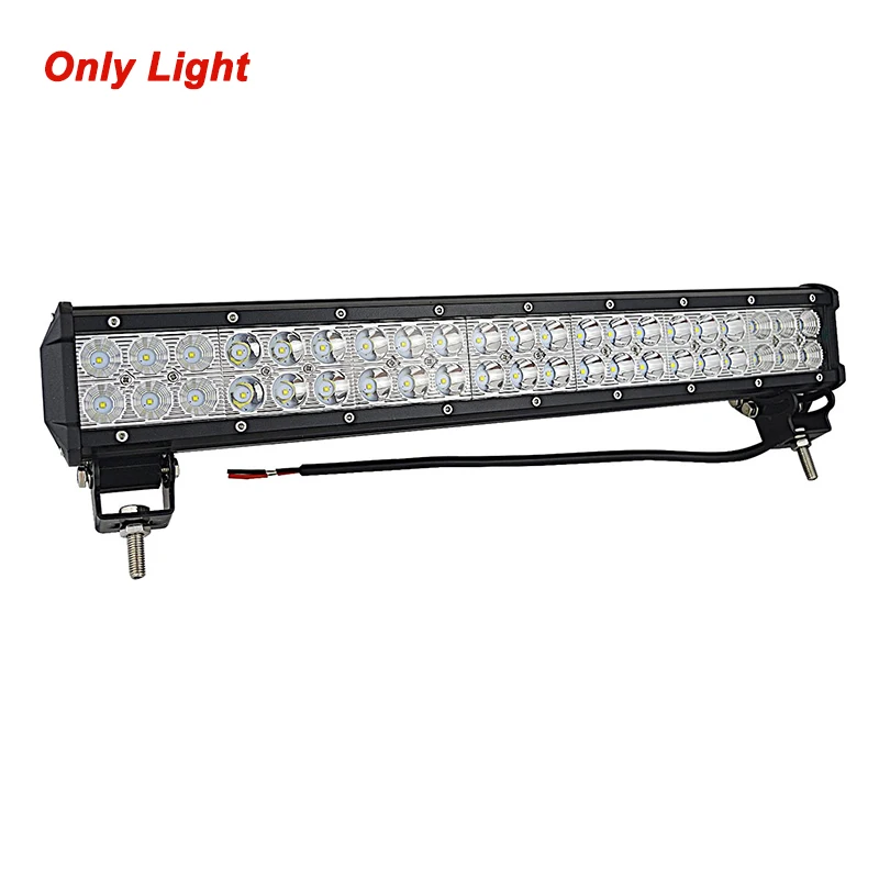Willpower 20 inch 126w LED Light Bar, 15 License Plate Bracket