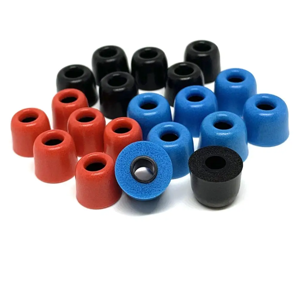 

6 pcs/3pairs ANJIRUI T200 Memory Foam Ear Tips (S M L) 4.5mm Caliber Ear Pads/cap T200 memory foam eartips for in-ear earphone