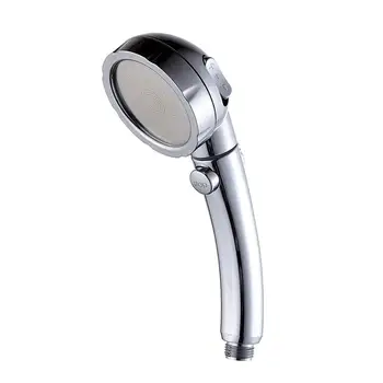 

Shower Head 3 Modes Pdropshipping Large Function Chrome Bath Shower Head Handset Handheld Anti-limescale Universal Hot Sale @25