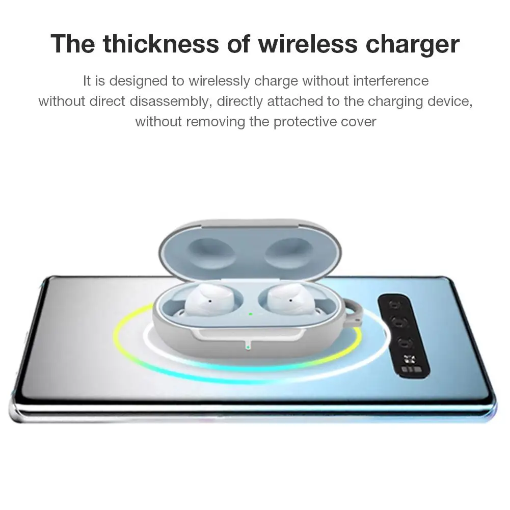 Bluetooth защитный чехол для наушников, спортивные наушники, силиконовый чехол для Galaxy Buds