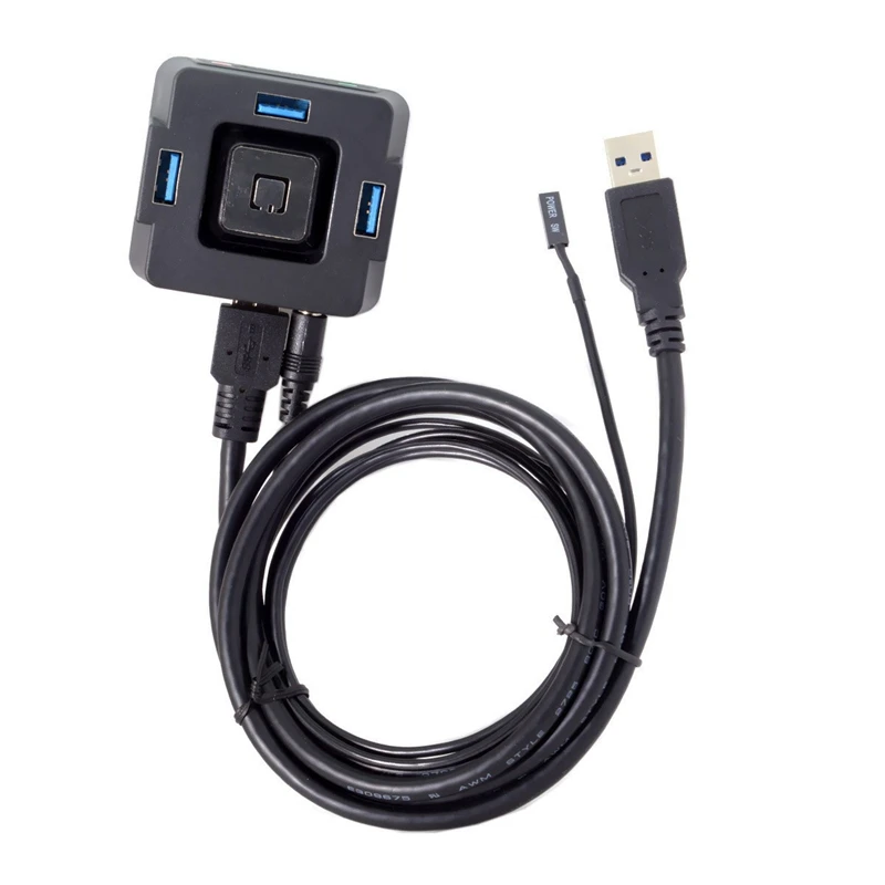 Многофункциональный настольный коммутатор Usb3.0 с звуковой картой